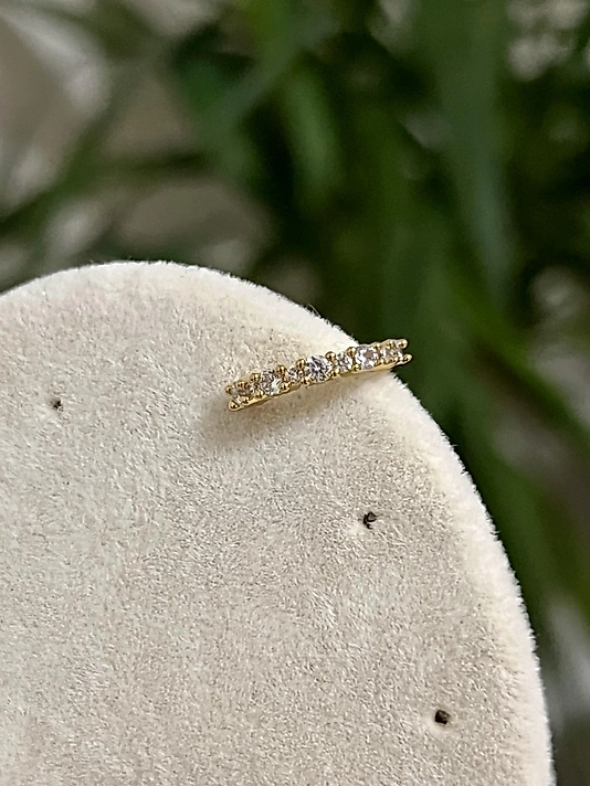 Taş Detaylı Halka Pearcing