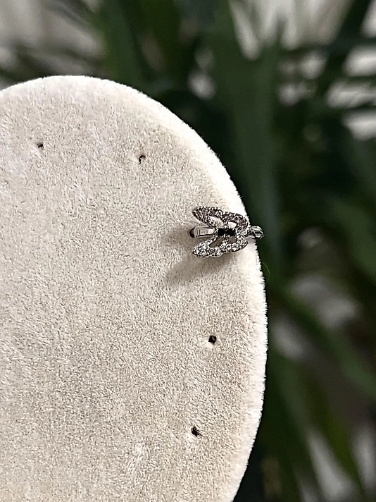 Taş Detaylı Halka Pearcing