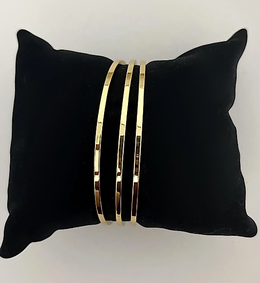 Gold Ajda Bilezik 3adet 62mm