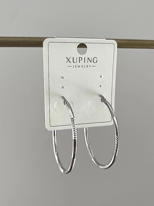 Xuping Silver Halka Küpe