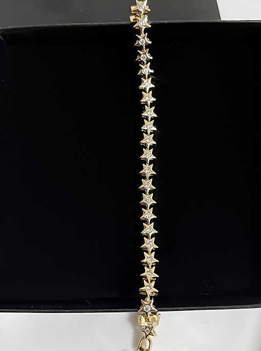 CM Taşlı Yıldız Bileklik