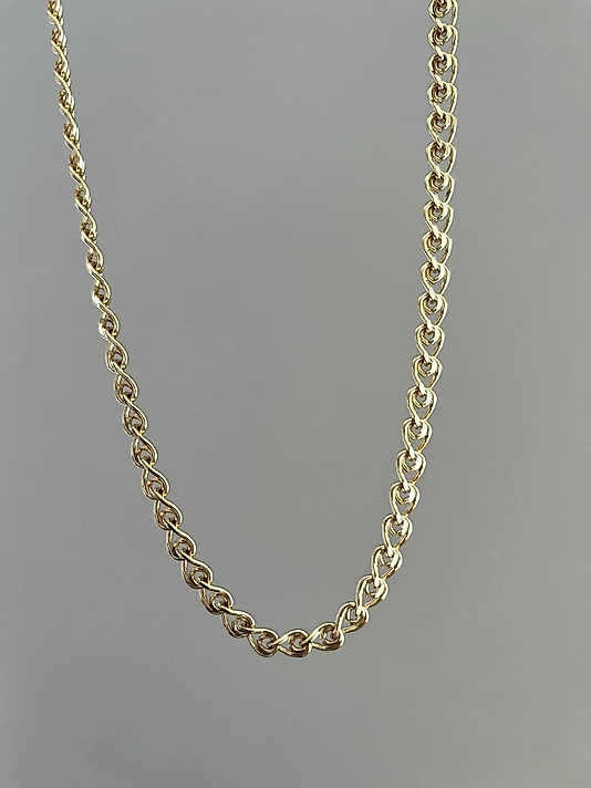 Xuping Kalın Zincir Kolye 55cm