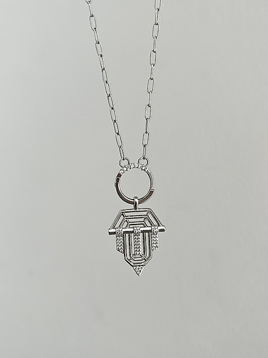 Çelik Serenay Silver Kolye 60cm