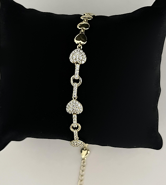 Xuping Gold Kalp Bileklik