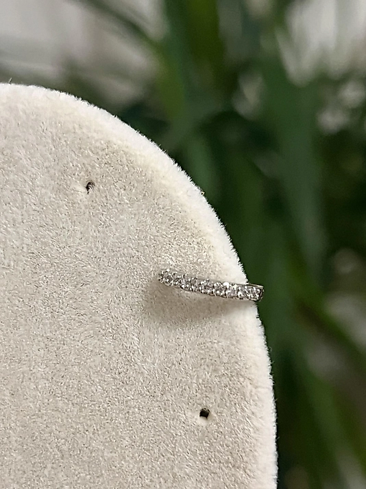 Taş Detaylı Halka Pearcing